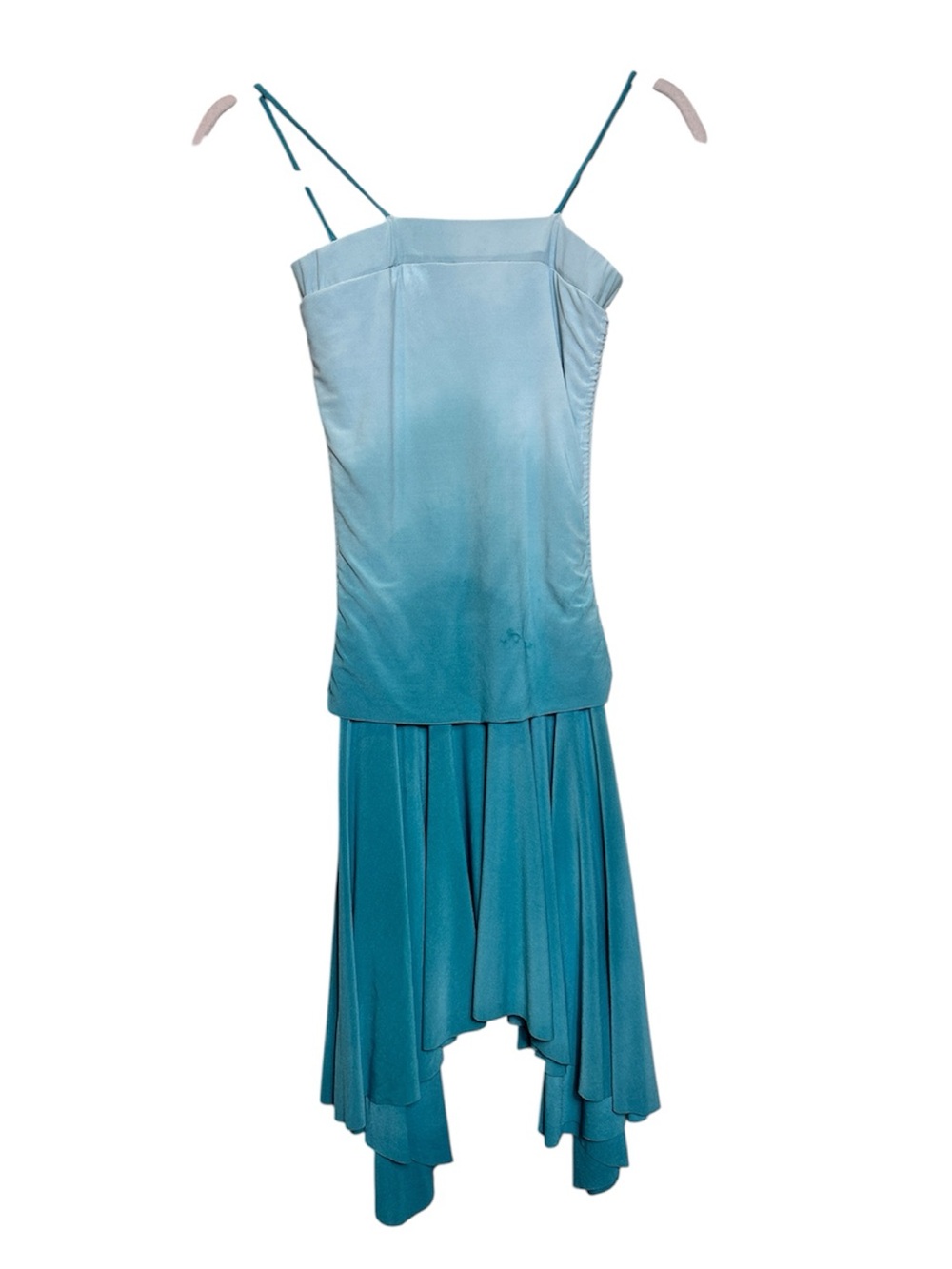 Teal Ombré Asymmetrical Fairy Dress
